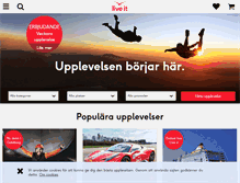 Tablet Screenshot of liveit.se